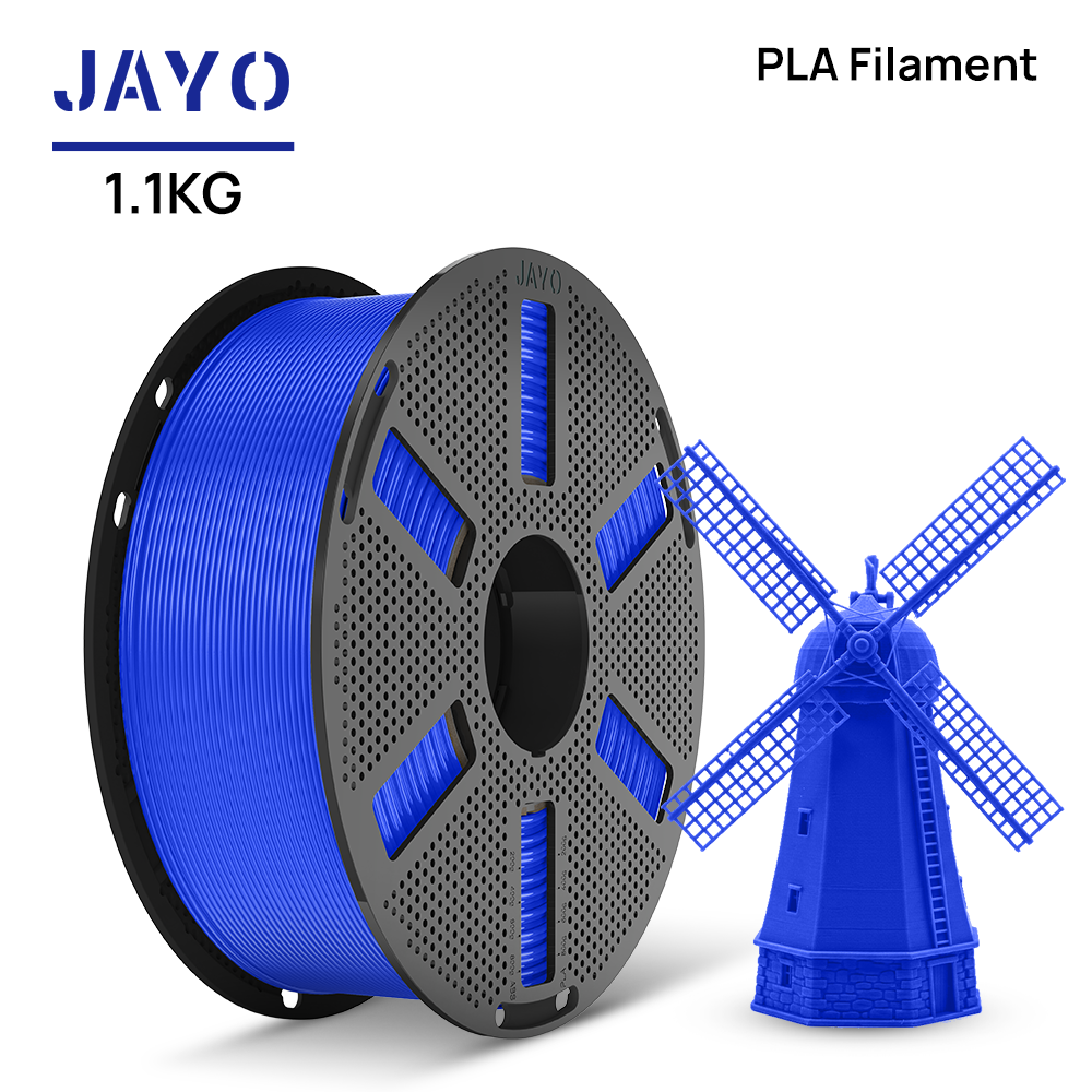 Blue JAYO PLA filament 1.1 kg spool