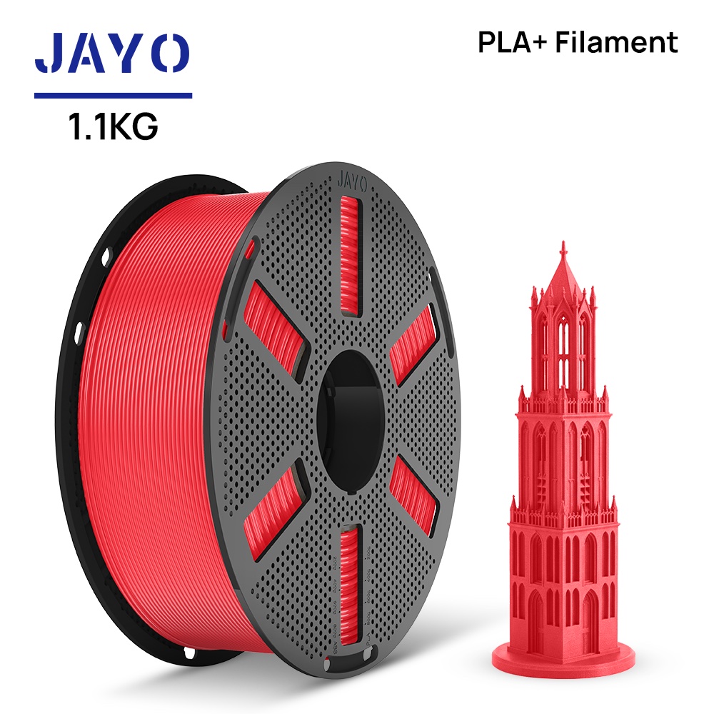PLA+ · Cherry Red