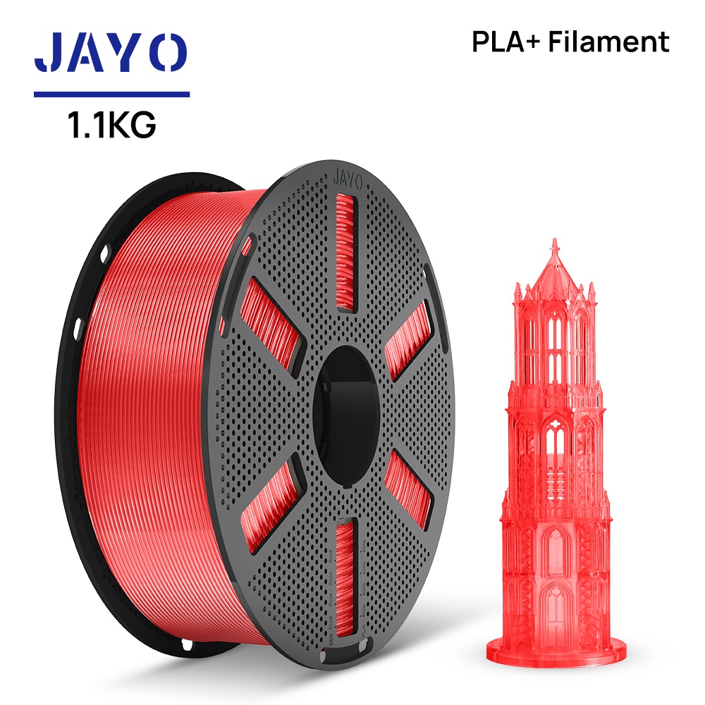 PLA+ · Transparent Red