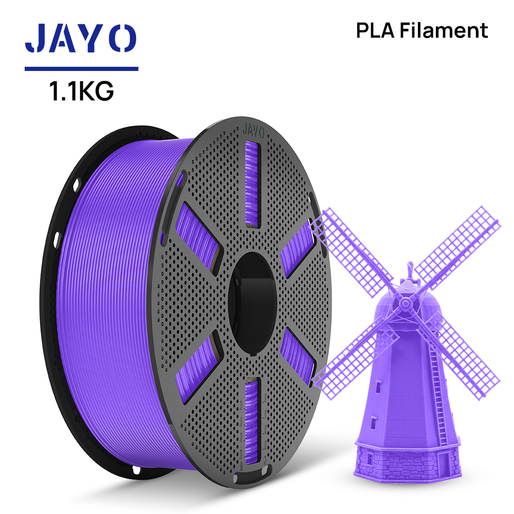 Purple JAYO PLA filament 1.1 kg spool
